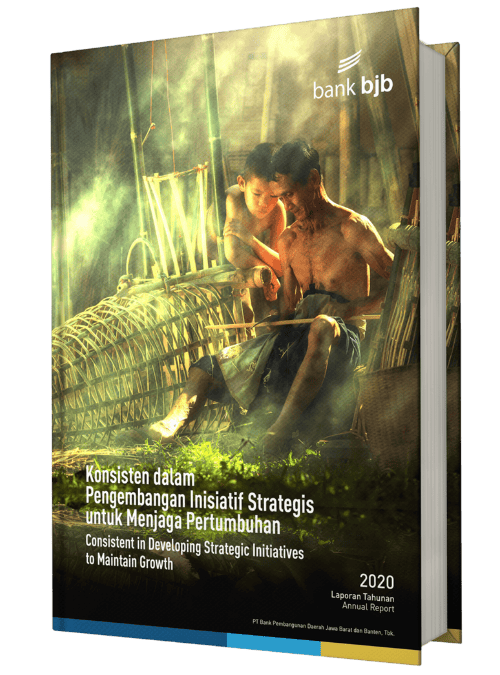 Sampul Annual Report yang dikerjakan AGS Consulting pada 2020, proyek 1