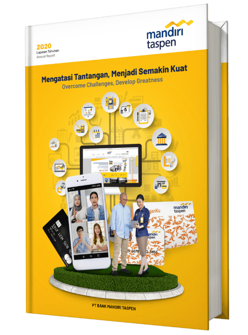 Sampul Annual Report yang dikerjakan AGS Consulting pada 2020, proyek 7