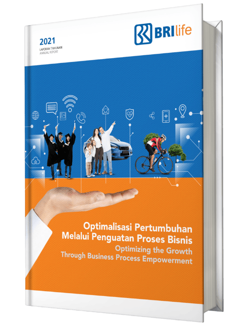 Sampul Annual Report yang dikerjakan AGS Consulting pada 2021, proyek 5