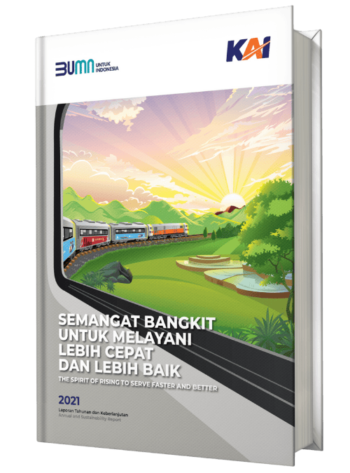 Sampul Annual Report yang dikerjakan AGS Consulting pada 2021, proyek 6