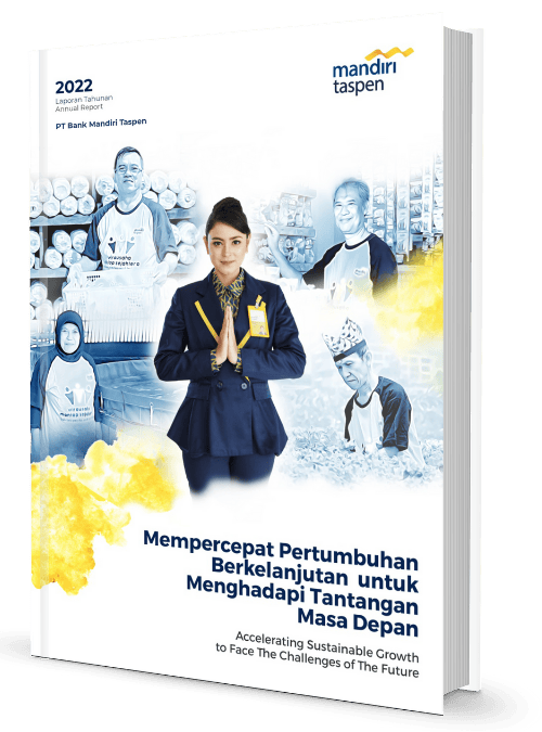 Sampul Annual Report yang dikerjakan AGS Consulting pada 2022, proyek 6