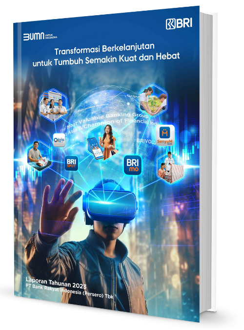 Sampul Annual Report yang dikerjakan AGS Consulting pada 2023, proyek 1