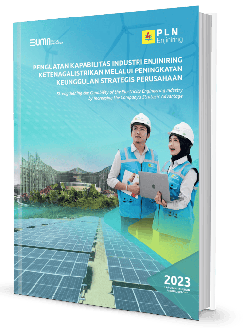 Sampul Annual Report yang dikerjakan AGS Consulting pada 2023, proyek 8