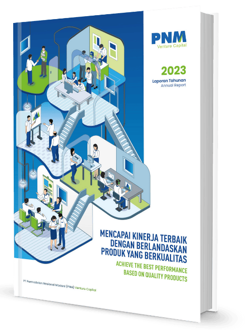 Sampul Annual Report yang dikerjakan AGS Consulting pada 2023, proyek 9