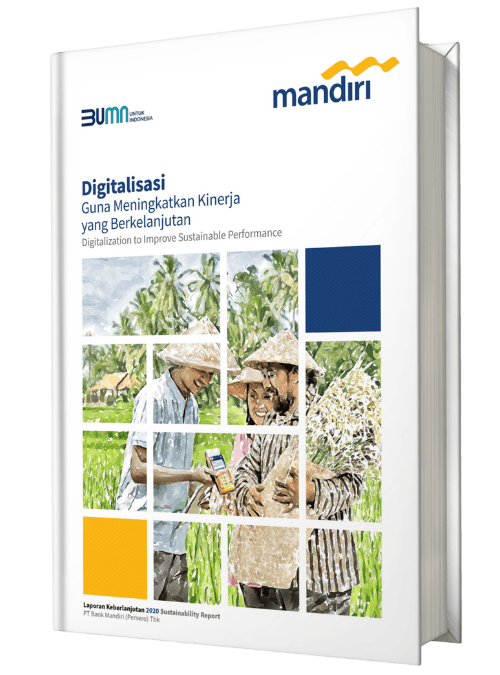 Sampul Sustainability Report yang dikerjakan AGS Consulting pada 2020, proyek 3