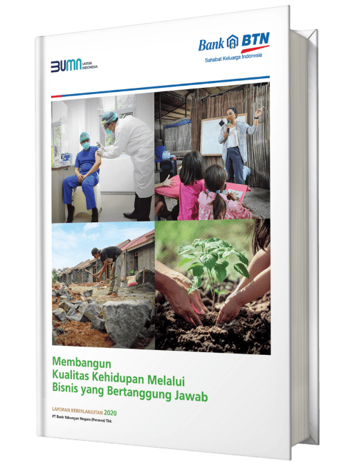 Sampul Sustainability Report yang dikerjakan AGS Consulting pada 2020, proyek 4