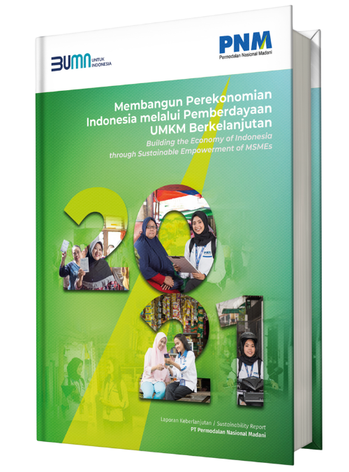 Sampul Sustainability Report yang dikerjakan AGS Consulting pada 2021, proyek 5